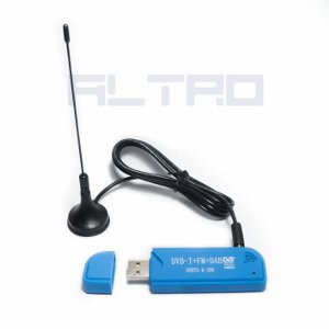 RTL SDR Dongle USB R820T2 DVBT FM DAB TV Video Radio Tuner Receiver Bagus