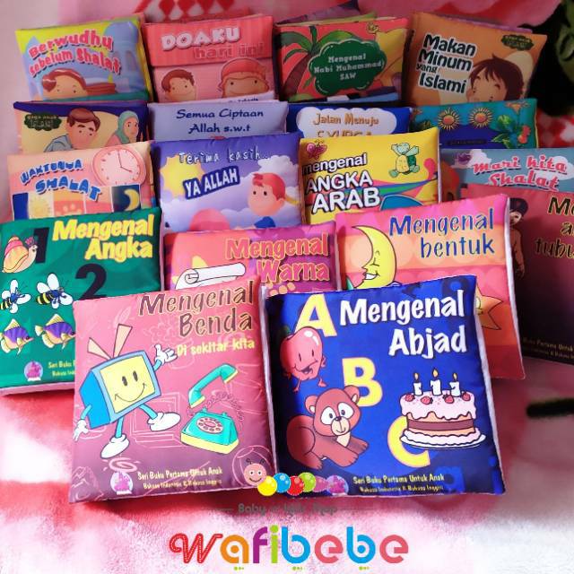 Buku Bantal / Softbook Edukatif Murah