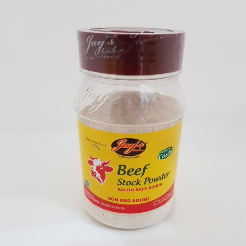 

Jays Beef Stock Powder/Kaldu Bubuk Sapi 150gr