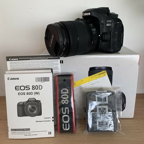 Canon EOS 80D Full Kit *Second rasa Baru Bonus Memory
