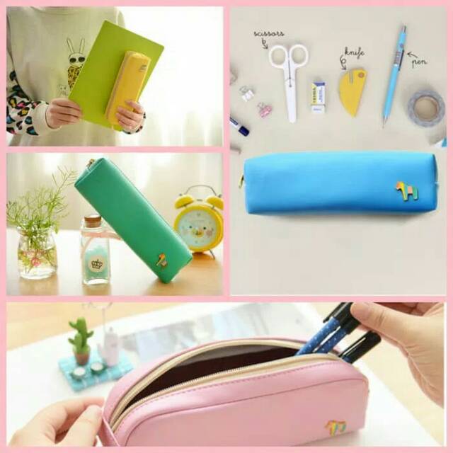 

Tempat Pensil Kulit Colorful Horse