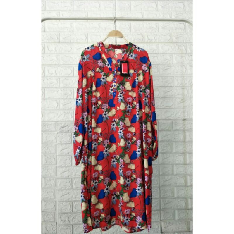 Tunik katun rayon motif 0033