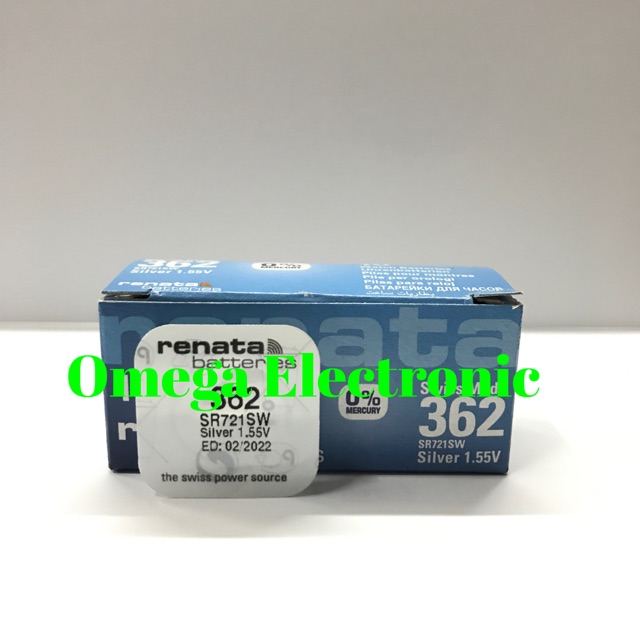 ORIGINAL Baterai Renata SR721SW 362 Battery Batre Jam Tangan LR721 721