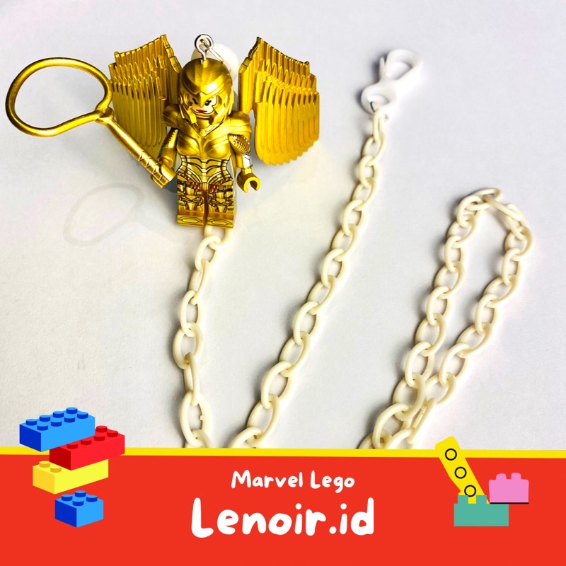 strap tali gantungan masker Lego pria wanita anak DIY