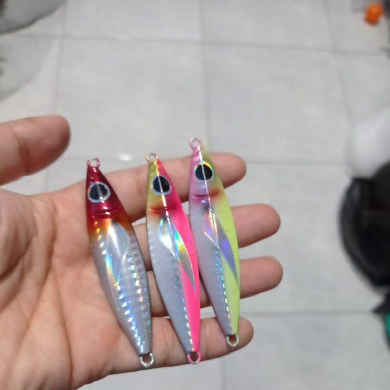 Metal Jig KOIKA 3D 60gr metal jig pancing ikan
