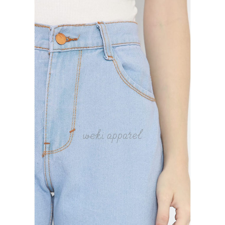 WEKI Jeans Boyfriend Light Blue