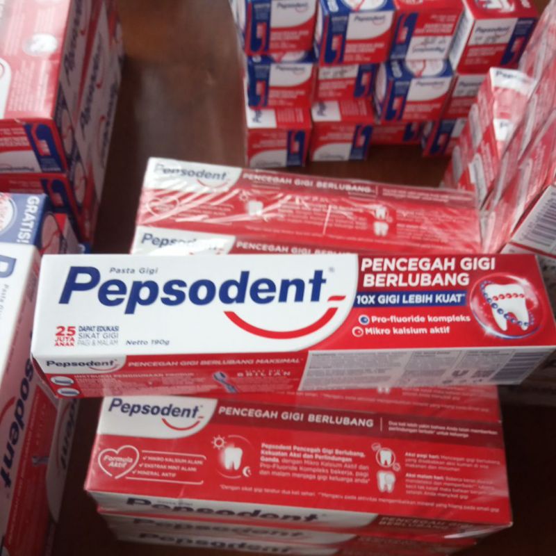 PROMO PEPSODENT 190gram pencegah Gigi berlubang