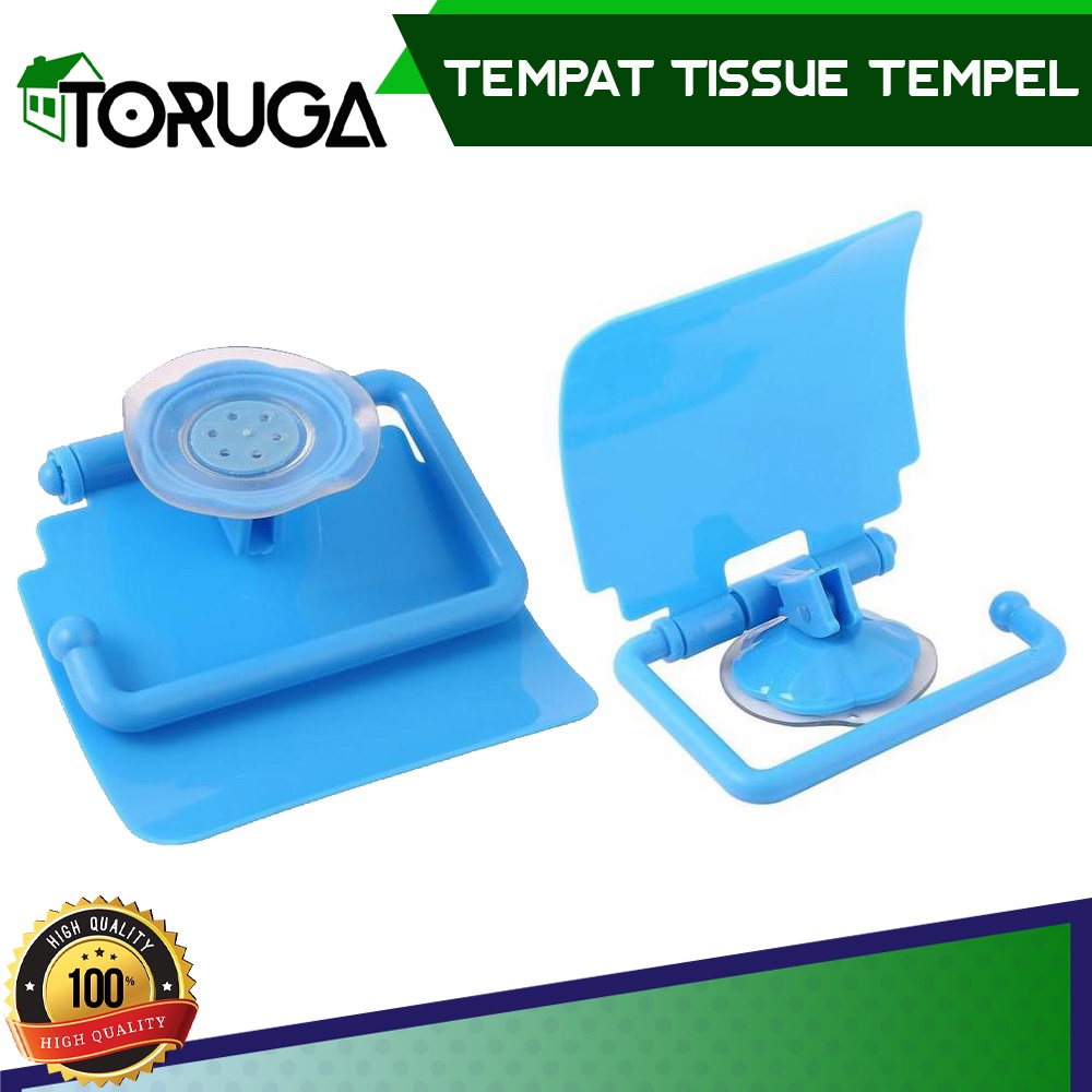 Gantungan Tissue Gulung Roll Tempat Tisu Toilet Holder Hanger Organizer WC Kloset