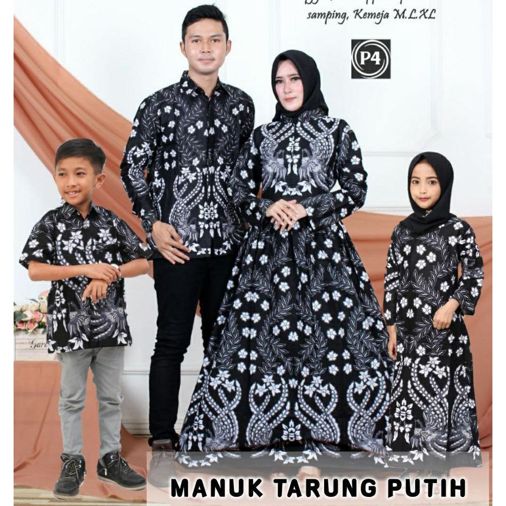 Family Set Lebaran Batik/ Couple Batik Keluarga / couple keluarga lebaran / couple keluarga lebaran 2022 / couple ibu dan anak perempuan / couple muslim