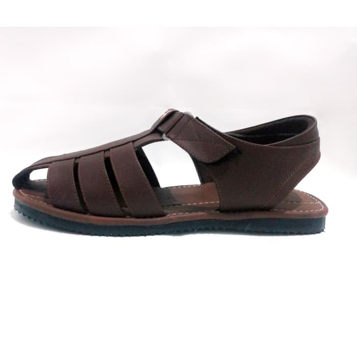 Sepatu Sandal Pria Kulit Asli Rasheda Gr 45 Borongsong Big Size