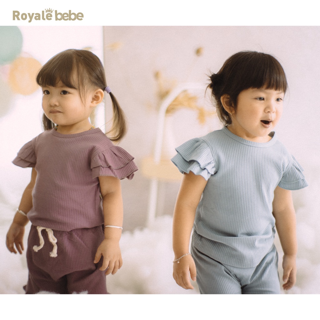 Baju Bayi Setelan Anak Royale Bebe Ollie 3 6 Bulan 1-3 Tahun