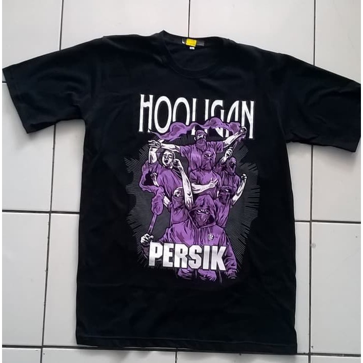 KAOS COMBED 30S BAJU PERSIKI KEDIRI HOOLIGAN   PERSIKMANIA