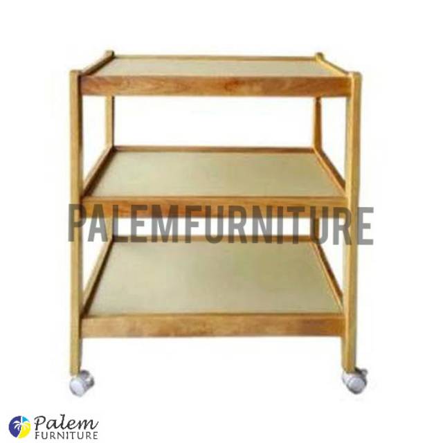 RAK TV KAYU RAMIN RODA MINIMALIS ADINDA AB 300
