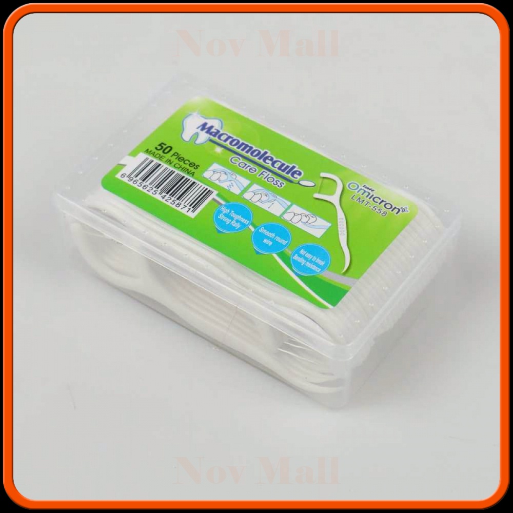 Dental Floss Benang Gigi Toothpicks 50 PCS -GG072