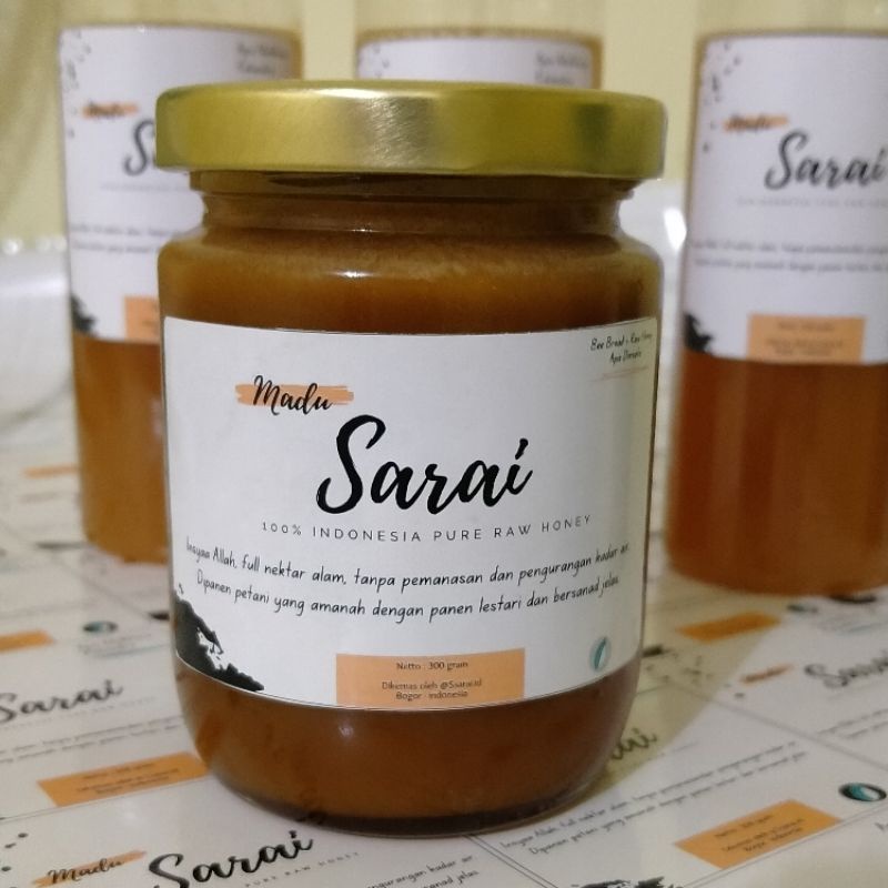 

Madu Sarai | Bee Bread + Raw Honey Apis Dorsata | Madu Super | Superfood Bee Bread