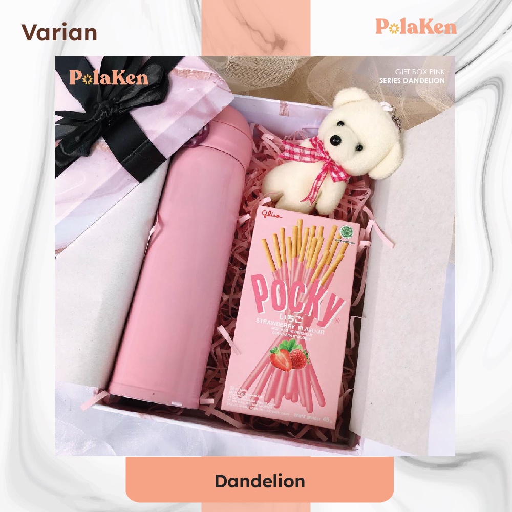 

Valentine Gift Box Hampers Kado Hadiah Lucu Unik Set Pink Premium Kekinian Termurah - Dandelion