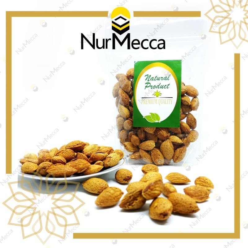 

Kacang Arab Almond 500 gr Import Camilan Sehat Oleh Oleh Haji