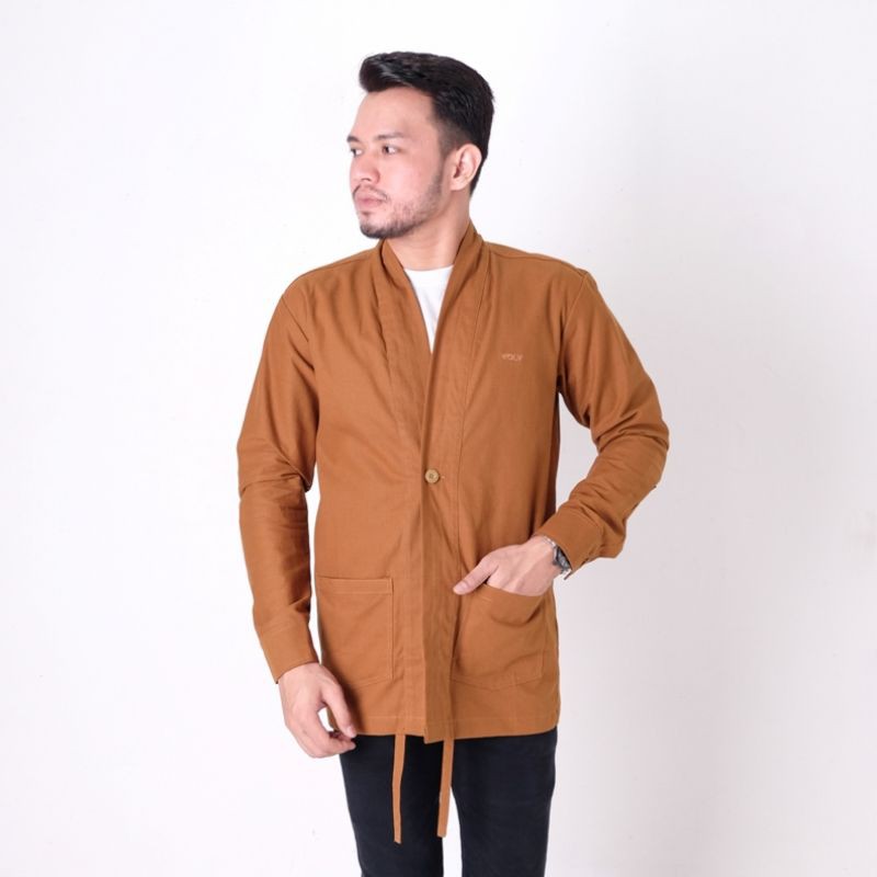 Original - Promo Jaket Sweater Kimono Pria - Jaket Jepang Kasual Elegan Premium Cardingan Kekinian