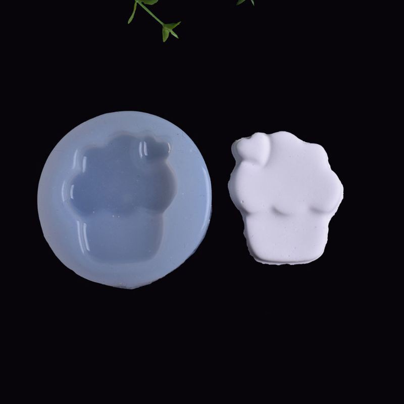 Glitter DIY Wolf Butterfly Monkey Train Pendant Silicone Resin Mold Jewelry Making Tools