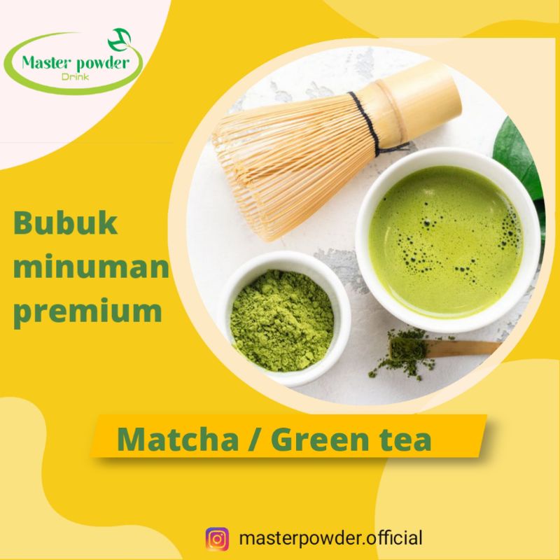 

bubuk minuman matcha /Green tea