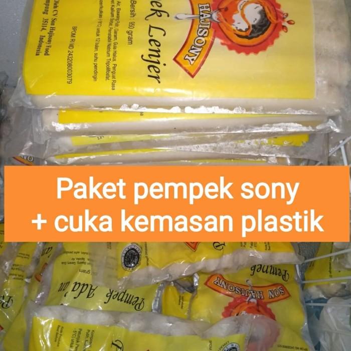 

Pempek Son H. Sony Lampung Cuka Kemasan Plastik