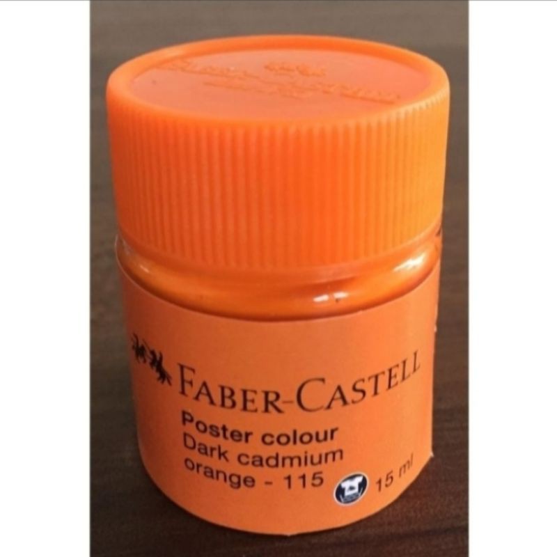 

Poster colour Faber-Castell Warna Dark Cadmium 15 ml
