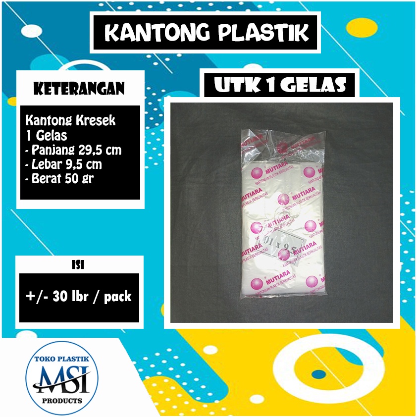 Kantong Kresek 1 gelas | Kresek Gelas | Plastik Gelas | Kantong Gelas Pop Ice | Kantong Plastik Gelas | Kantong Kresek HD 1 Gelas