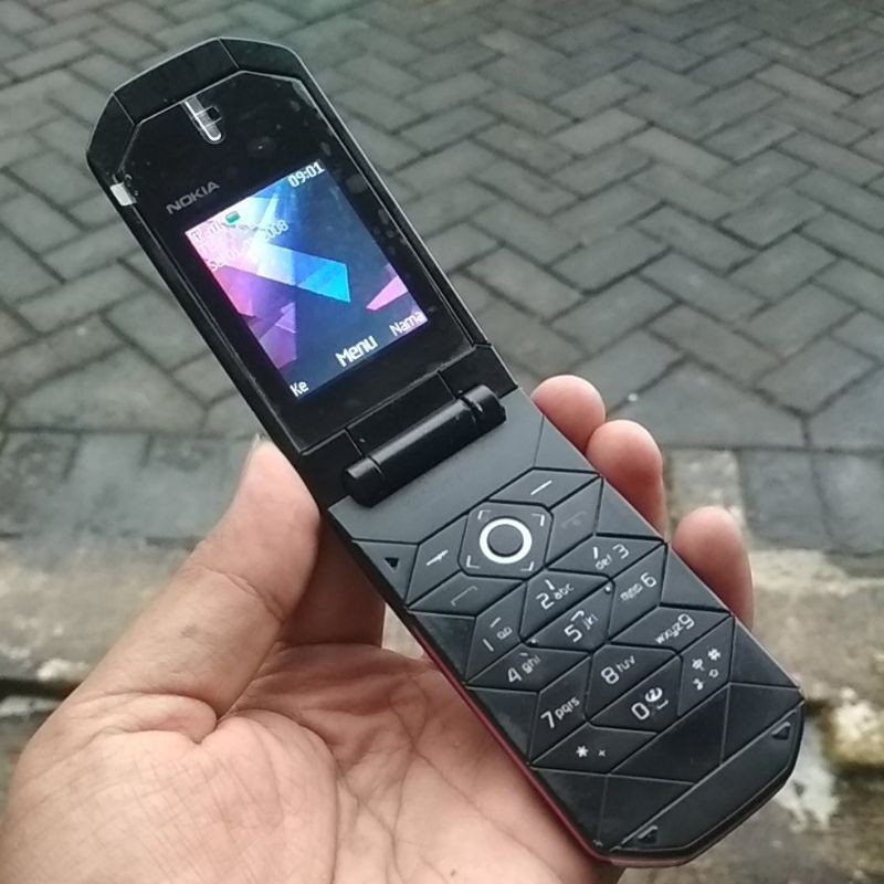 Nokia 7070d original bukan refurbish prisma HP Nokia lipat tipis