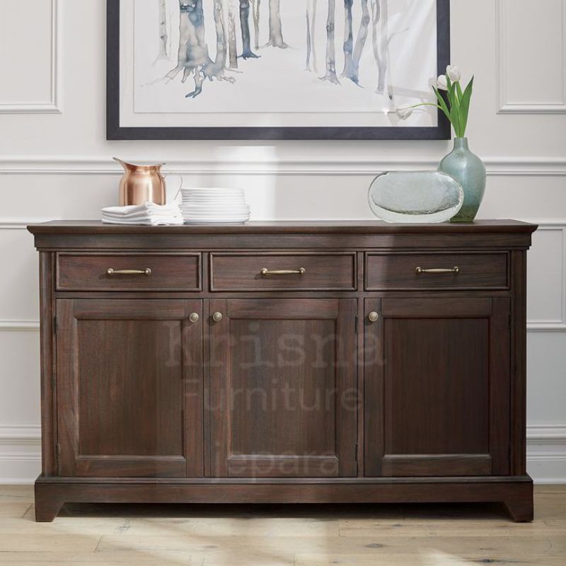 BUFFET KAYU JATI MINIMALIS/MEUBEL JEPARA /FURNITURE