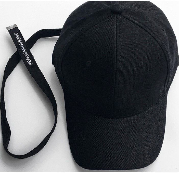 Topi Hitam G-Dragon "PEACEMINUSONE"