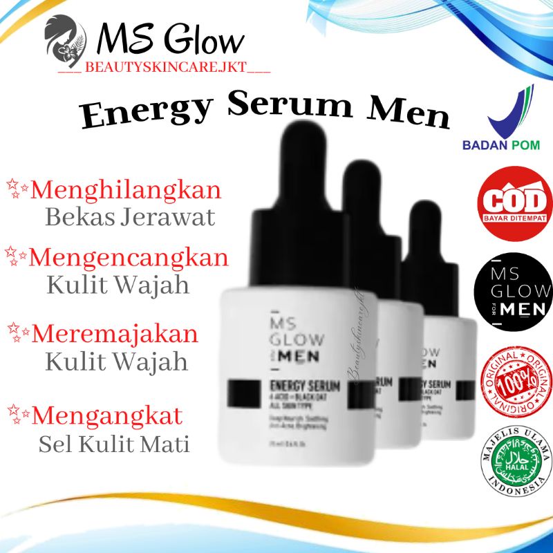 Ms Glow For Men Energy Serum