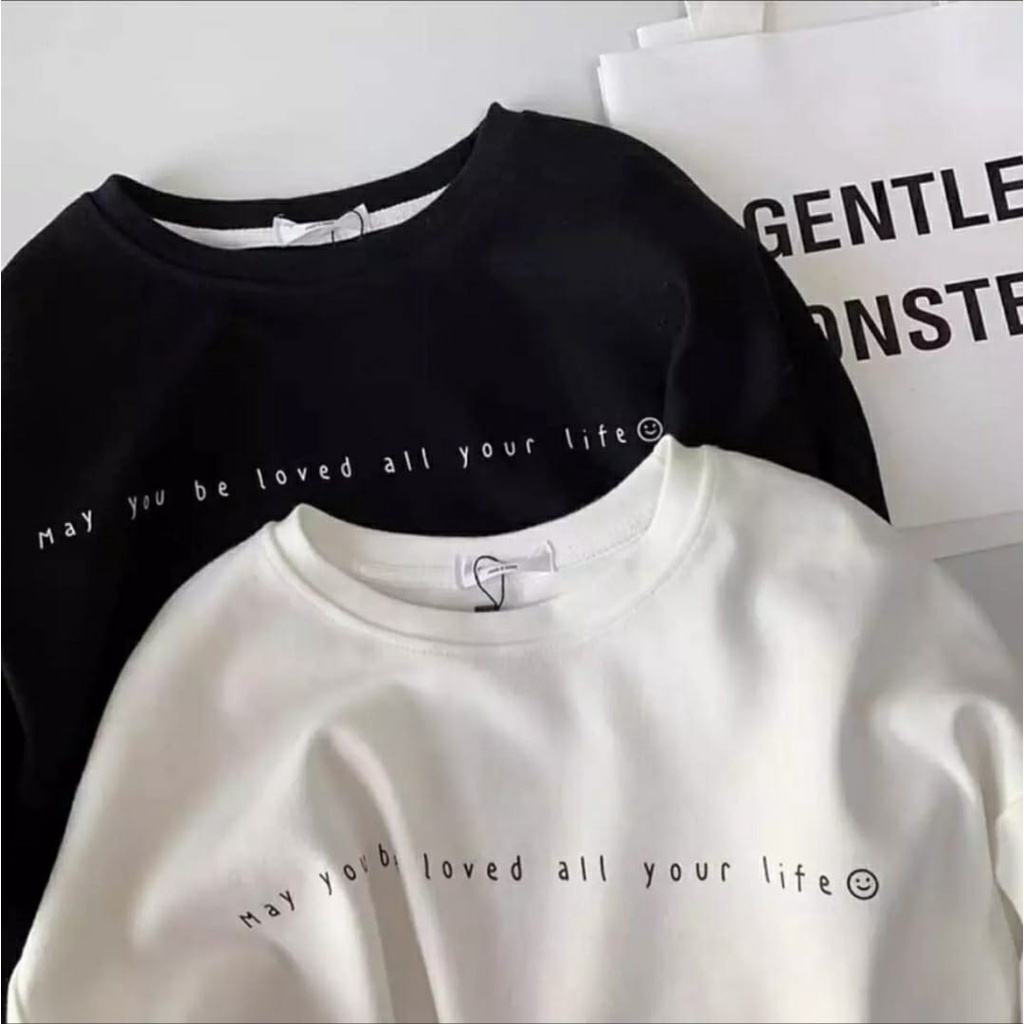 SWEATER WANITA MAY YOU BE LOVED ALL SWEATSHIRT / SWEATER WANITA TEBAL