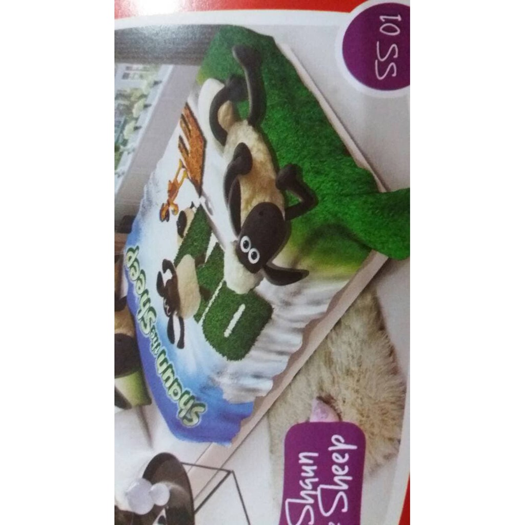 selimut bulu shaun the sheep " blossom"