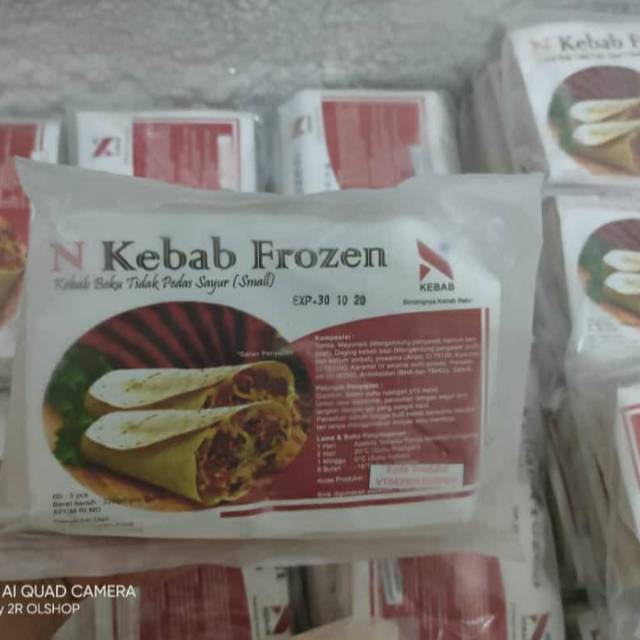 

Kebab frozen