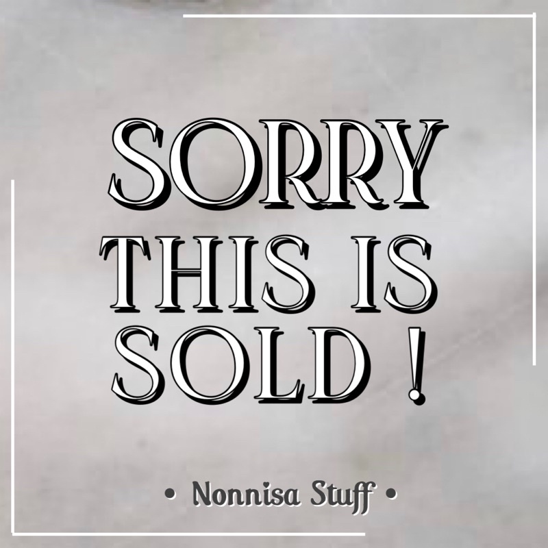 READY NEW "Negri Blouse" Vanilla (Pink Snowy)