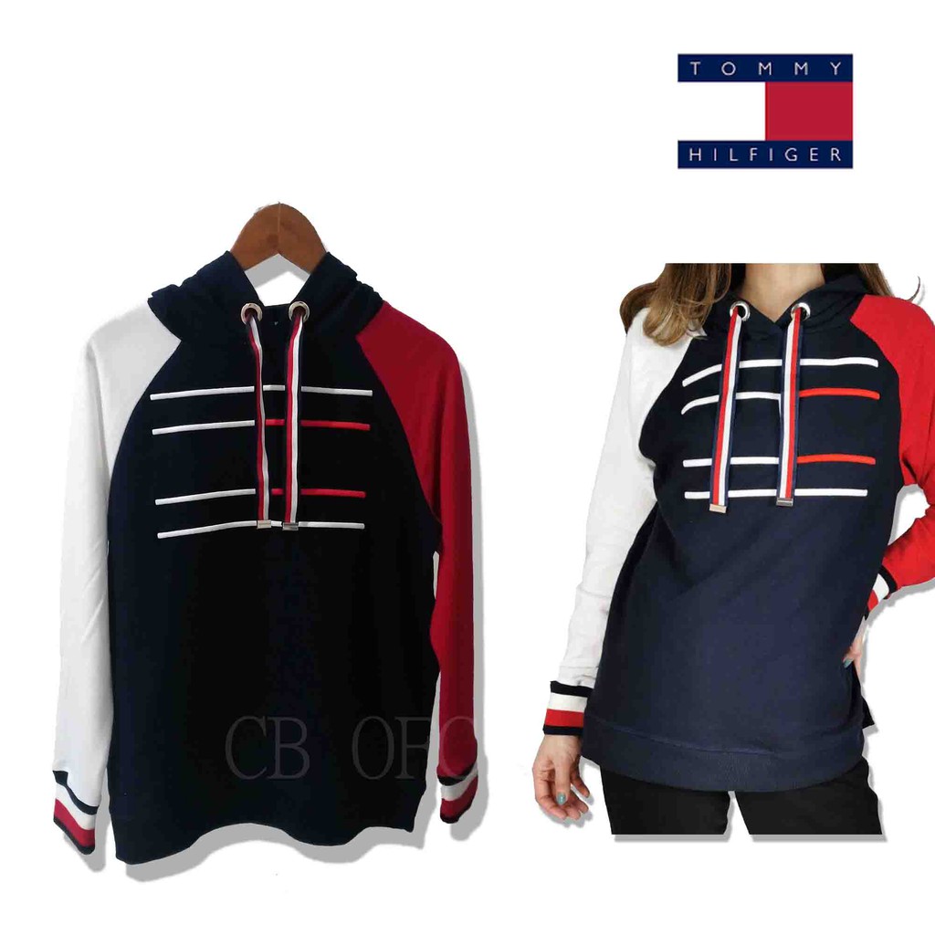 tommy hilfiger sweatshirt colorblock