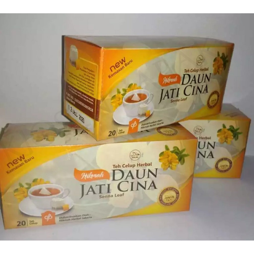 Teh celup  jati cina hikmah isi 20 pcs