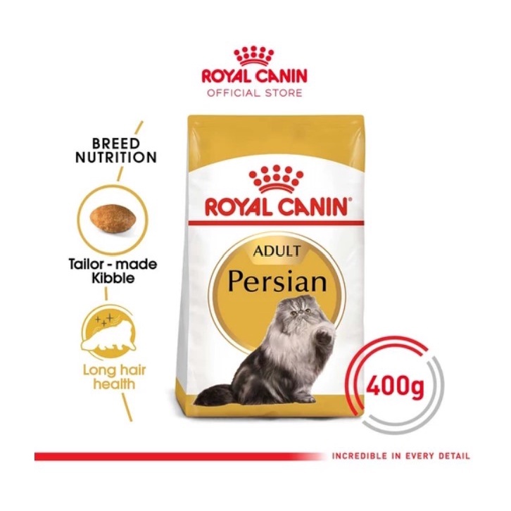 Royal Canin Cat Adult Persian 400 gr - Makanan Kucing Persia Dewasa Premium Dryfood