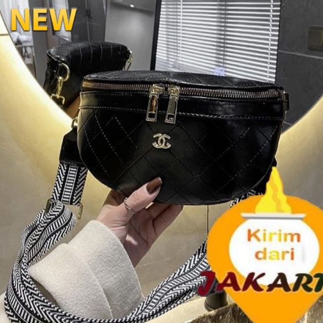 (2PC BISA IKG)GTBI99885330 NEW ARRIVAL  !!! TAS PINGGANG IMPORT PREMIUM TERBARU