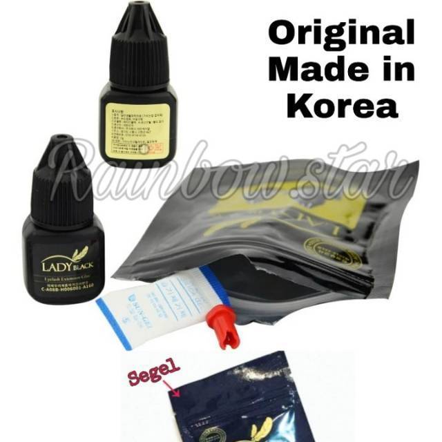 Lady Black Eyelash Extension Original Korea