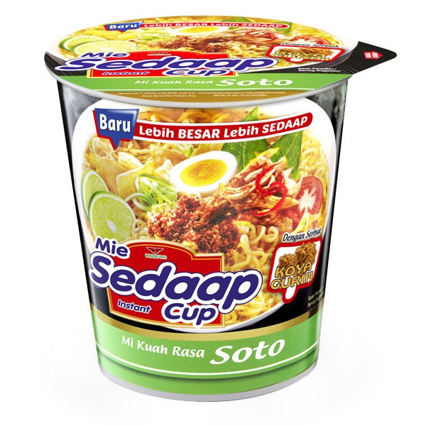 

Sedaap Rasa Soto Cup 81 Gr