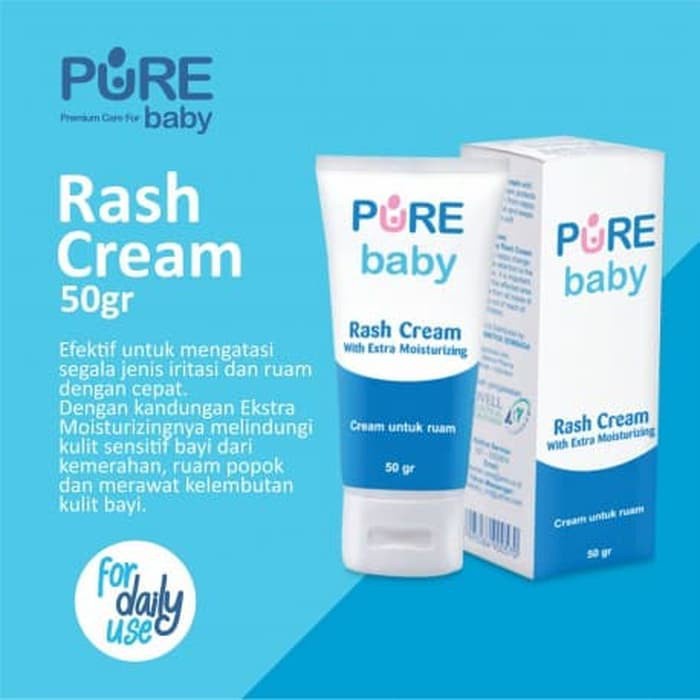 Pure Baby Rash Cream 50gr WHS