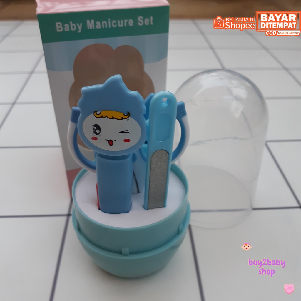 Set perawatan anak 4 in 1 (Perawatan Kuku + Telinga) Care Kit