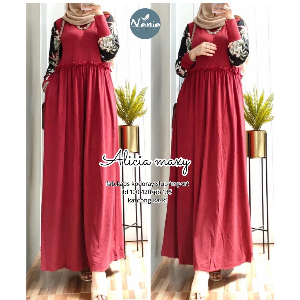 ALICIA MAXY Dress Muslim By Nania