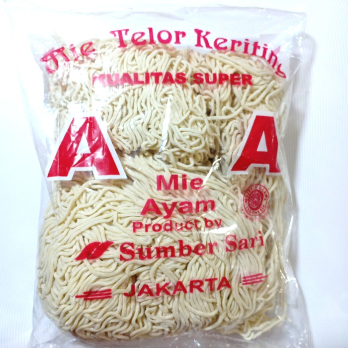 

Ss5g74gfd Mie Ayam Aa Mentah Mie Keriting Spesial Sumber Sari Jakarta Ff04151