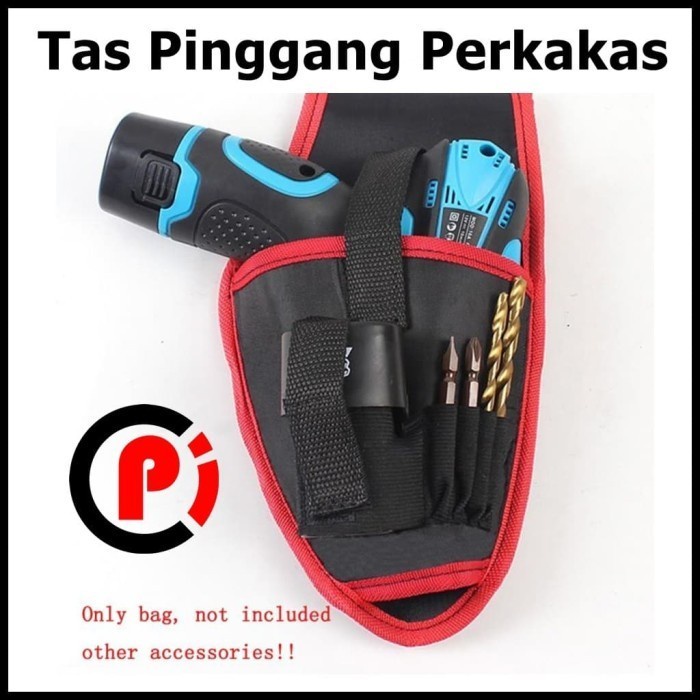 VASTAR Tas Pinggang Perkakas Mesin Bor Tool Bag Fanny Pack