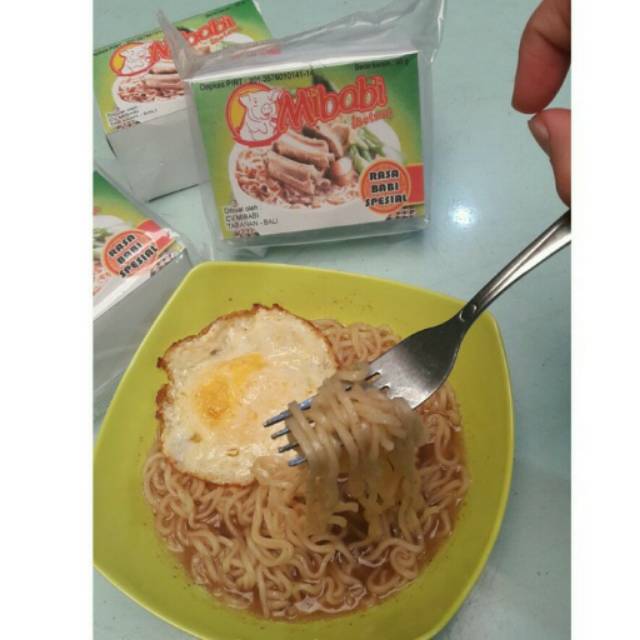 

Mi Babi / Mie Babi Instant dg Rasa Babi Spesial