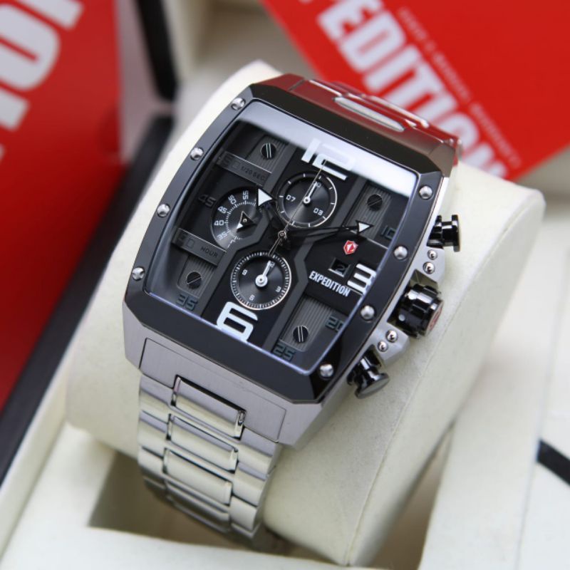 Jam Tangan Pria Expedition 6636 Rantai original