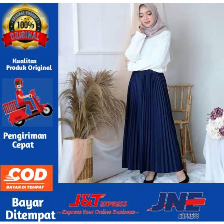 Rok prisket import premium super lebar Real Pic