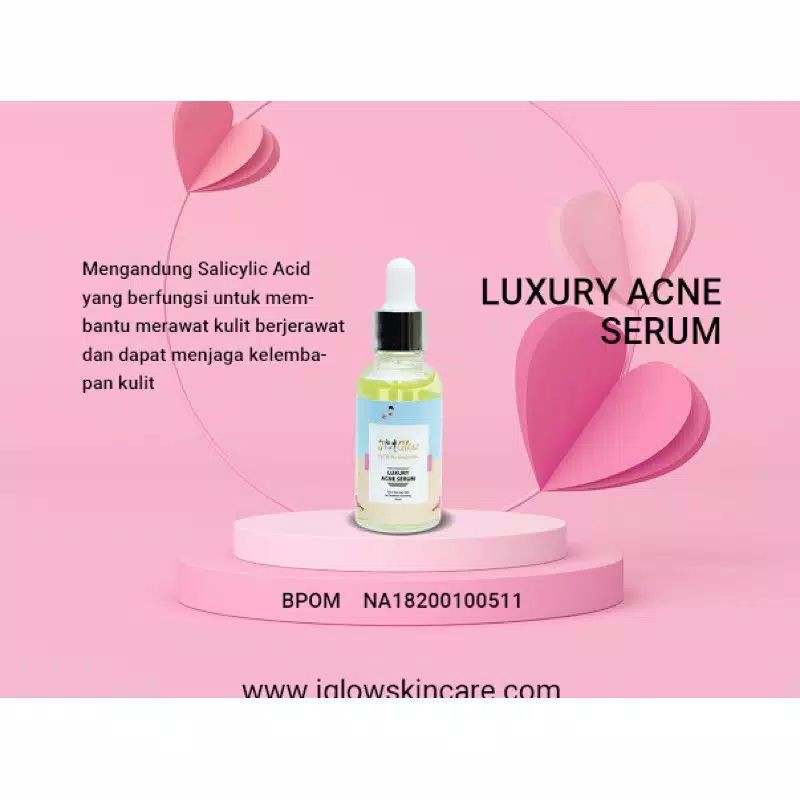 LUCURY Acne serum. (baby J-Glow remaja)